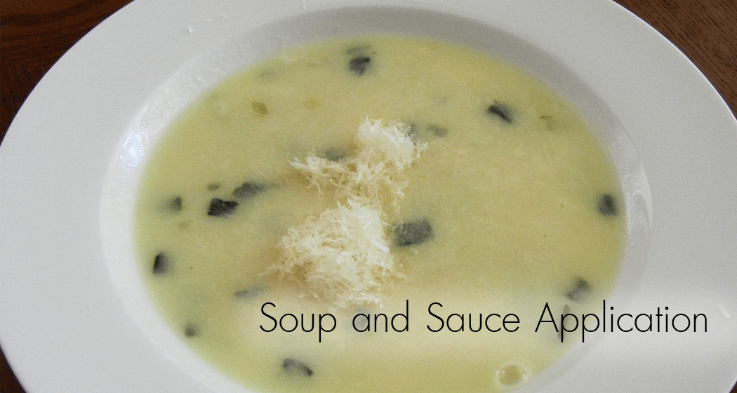 Soup and Sauce Application